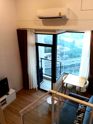 Condos for rent : For rent 💥Siamese Rama 9 💥 Beautiful room, ready to move in, beautifully decorated, fully furnished.