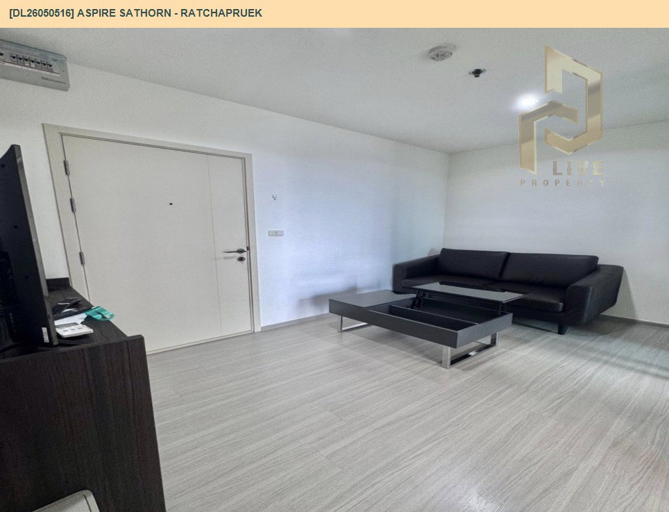 รูป DL26050516 ให้เช่าคอนโด แอสปาย สาทร - ราชพฤกษ์ (Aspire Sathorn - Ratchapruek) ใกล้ BTS บางหว้า พร้อมเข้าอยู่ โทรด่วน 0653619502 LineID @897iyzll - รูปที่ 6/10
