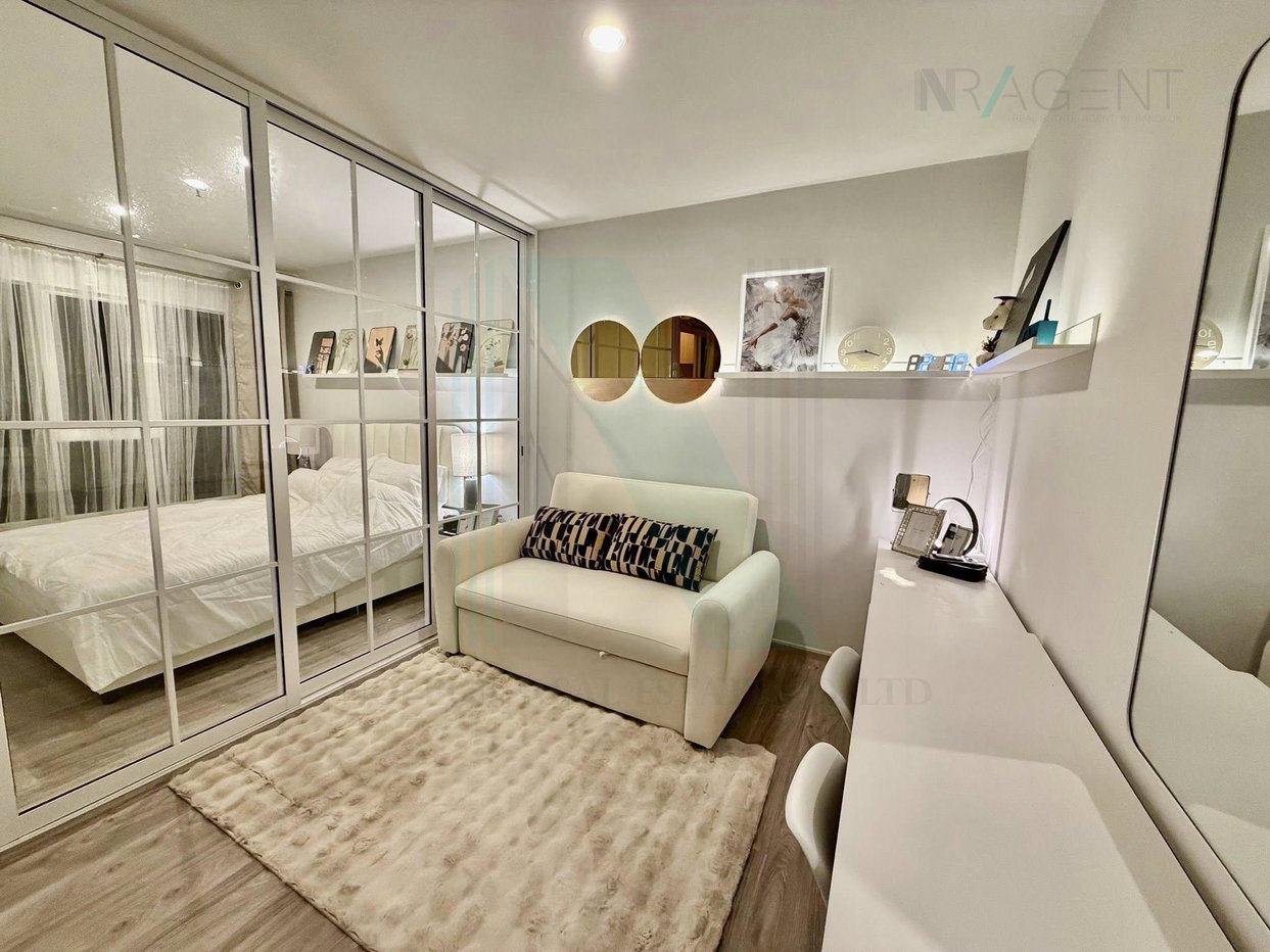 รูป ให้เช่าคอนโด รีเจ้นท์ โฮม บางนา อาคาร A ชั้น 25 1 ห้องนอน ขนาด 28 ตรม ใกล้ BTS บางนา - รูปที่ 6/8