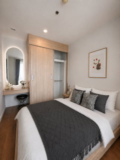 รูปภาพ Condo for rent, Bright Wongwian Yai, 1 large bedroom, convenient location near Wongwian Yai BTS station.