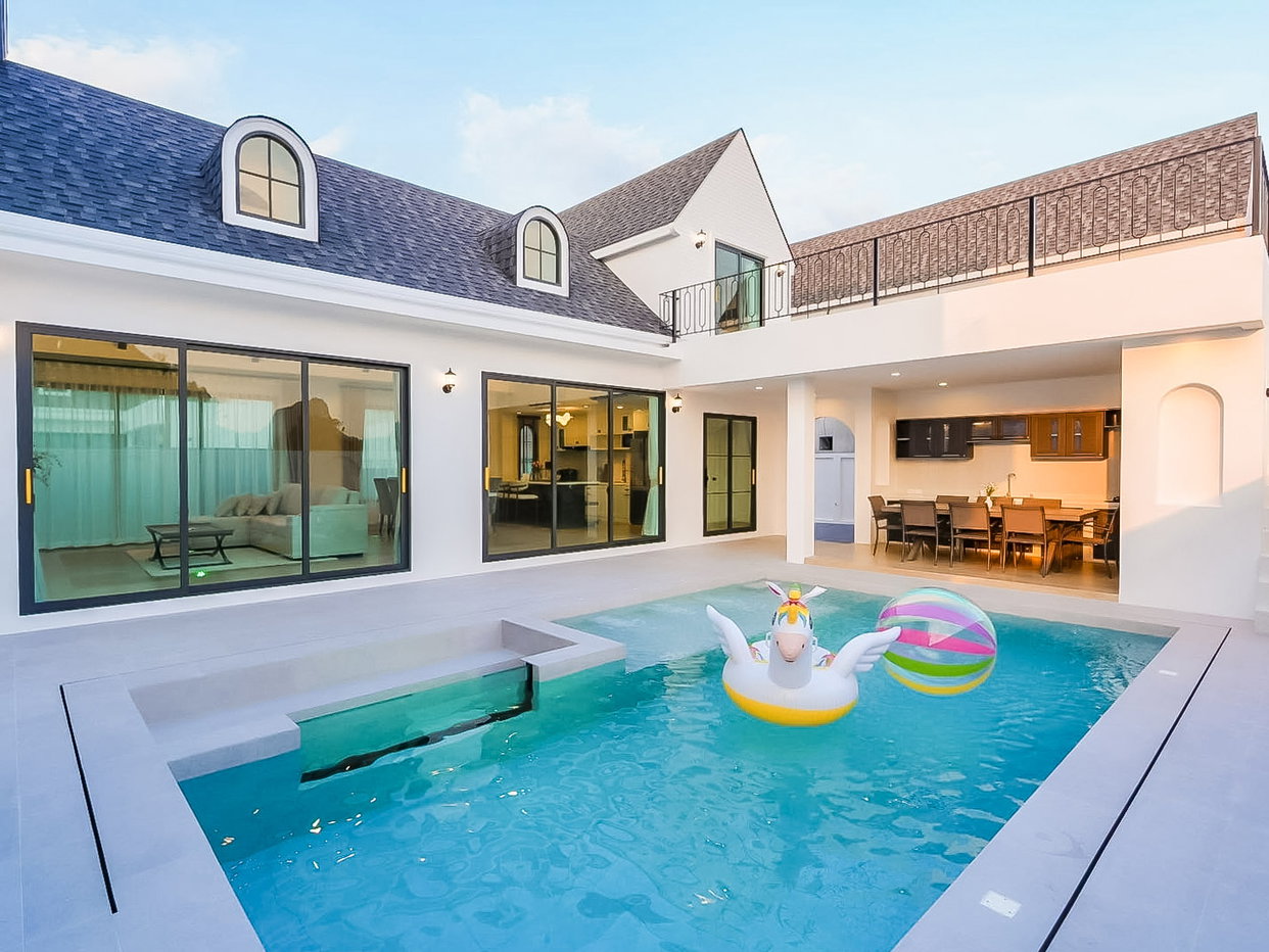 รูป 5 Bedroom Pool Villa for Sale Near Khao Chi Chan - รูปที่ 1/24