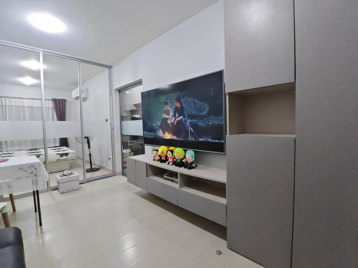 รูป 💮ให้เช่าคอนโด Niche id Sukhumvit 113 ใกล้ BTS สำโรง ขนาด 28 ตรม.ห้องสวย มีเครื่องซักผ้า เช่าเพียง 9500- - รูปที่ 3/9