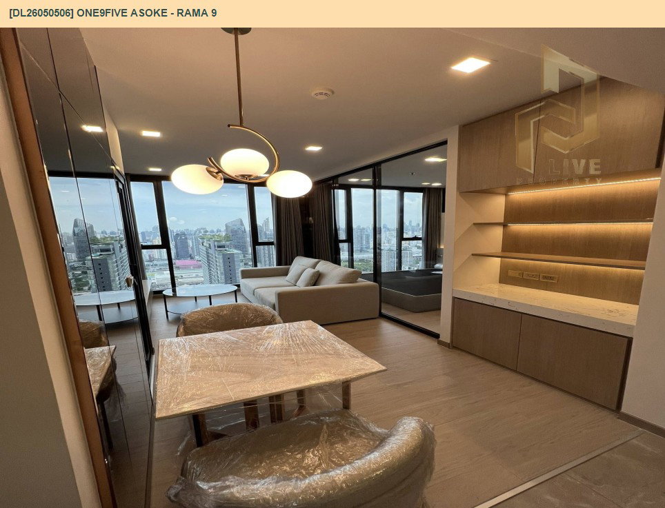รูป DL26050506 ให้เช่าคอนโด วันไนน์ไฟว์ อโศก - พระราม 9 (One9Five Asoke - Rama 9) ใกล้ MRT พระราม 9 พร้อมเข้าอยู่ โทรด่วน 0653619502 LineID @897iyzll - รูปที่ 5/18