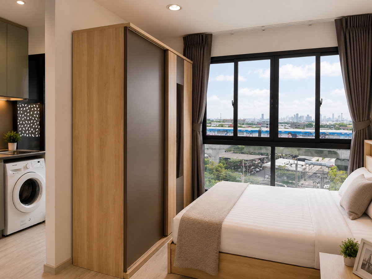 รูป 🍀🍀Cozy room 🌸🌼ให้เช่า📌 ไอดีโอ โมบิ สุขุมวิท อีสต์เกตส์(Line:@rent2022)BTS บางนา ✨พร้อมเข้าอยู่🔖A11354 - รูปที่ 2/10