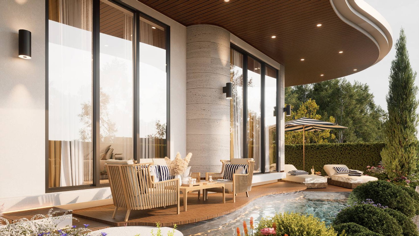 รูป Single Story Luxury Modern House for Sale North Pattaya - รูปที่ 2/13