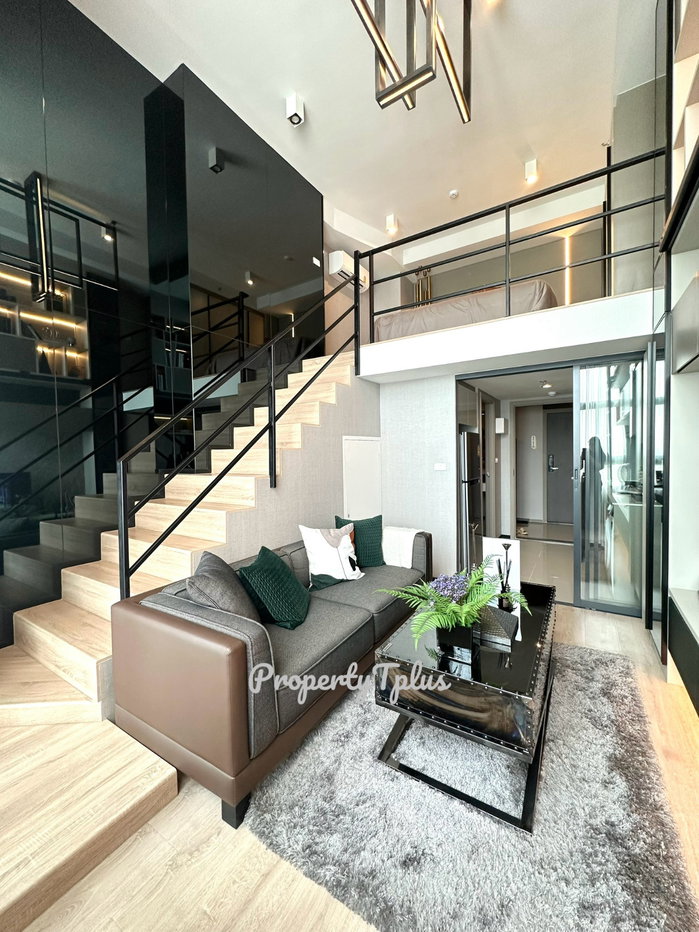 รูป Ideo rama9 asoke ห้องแบบ hybrid 2ชั้น เพดานโปร่งพิเศษ - รูปที่ 1/7