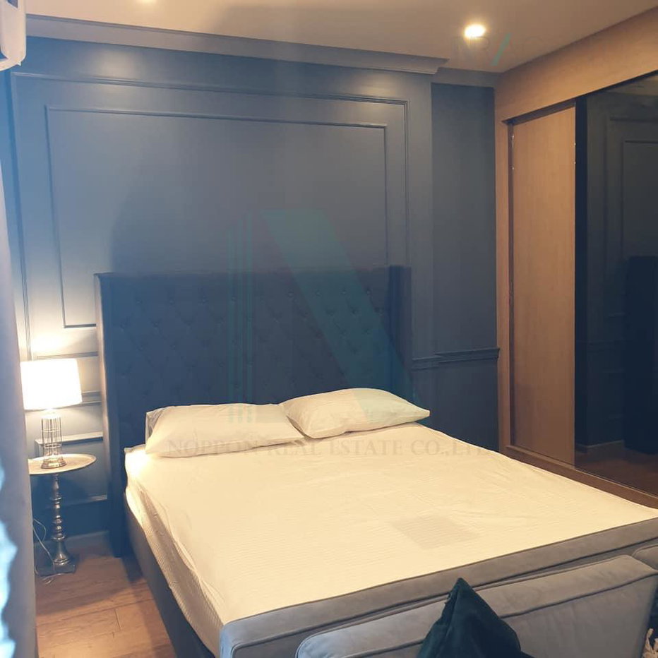 รูป 🚩 ขายคอนโด คิว ชิดลม-เพชรบุรี แบบ 1 นอน ขนาด 35 ตรม. ชั้น 23 ใกล้ BTS ชิดลม - รูปที่ 1/8