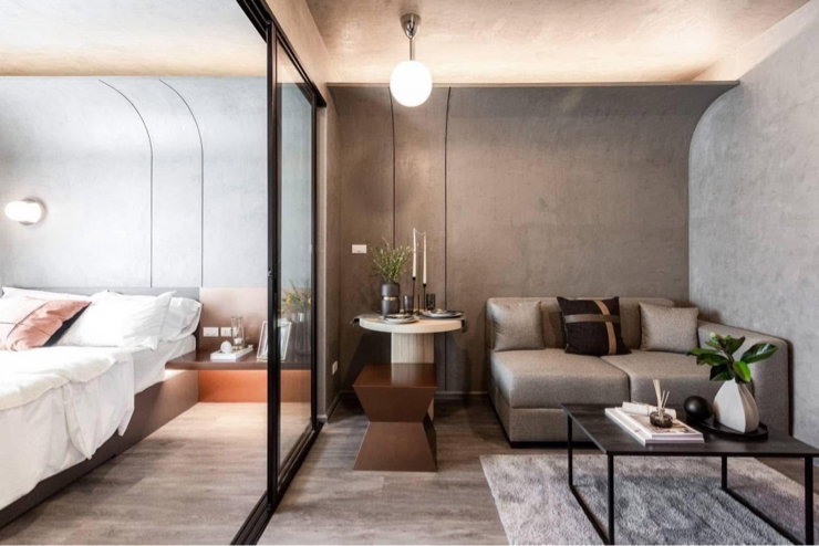รูป 📌ให้เช่า Monte Rama9 one bedroom 29ตรม 15,000/เดือน 🎀 - รูปที่ 5/16