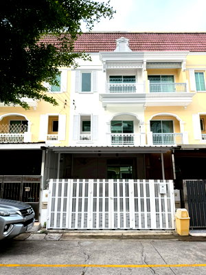 เช่าทาวน์โฮม วิทยาลัยอาชีวศึกษาธนบุรี : ให้เช่าบ้านทาว์เฮ้าส์ 3  ชั้น 25,000/เดือน ม.บ้านเดอะเมทโทร สาทร- กัลปพฤกษ์ พร้อมเฟอร์ทั้งหลัง