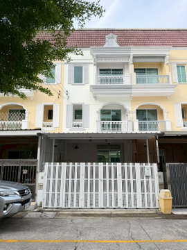 ให้เช่าบ้านทาว์เฮ้าส์ 3 ชั้น 25,000/เดือน ม.บ้านเดอะเมทโทร สาทร- กัลปพฤกษ์ พร้อมเฟอร์ทั้งหลัง