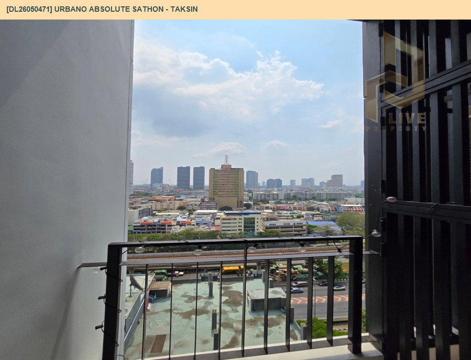 รูป DL26050471 ขายคอนโด เออบาโน่ แอบโซลูท สาทร - ตากสิน (Urbano Absolute Sathon - Taksin) ใกล้ BTS กรุงธนบุรี พร้อมเข้าอยู่ โทรด่วน 0638692663 LineID @655ebbvc - รูปที่ 9/9
