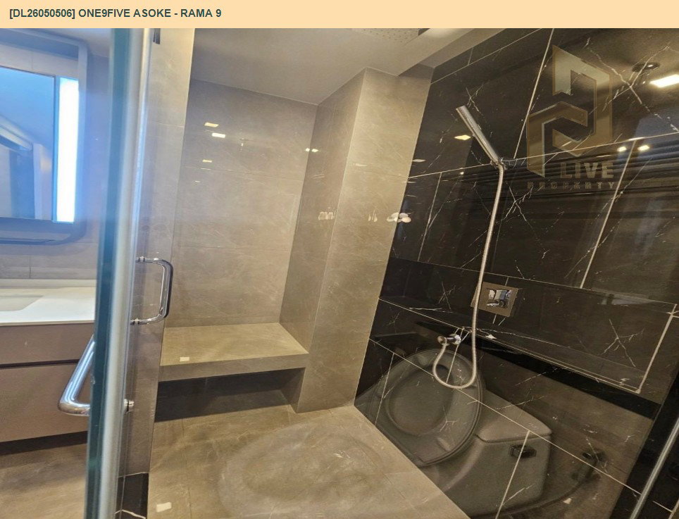 รูป DL26050506 ให้เช่าคอนโด วันไนน์ไฟว์ อโศก - พระราม 9 (One9Five Asoke - Rama 9) ใกล้ MRT พระราม 9 พร้อมเข้าอยู่ โทรด่วน 0653619502 LineID @897iyzll - รูปที่ 12/18