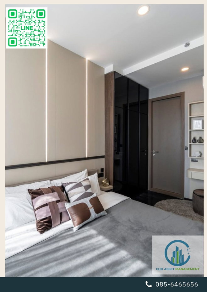 รูป ✨ให้เช่า พาร์ค ออริจิ้น ทองหล่อ 🛏️ 2 ห้องนอน 2 ห้องน้ำ  📏ขนาด 65.53 ตรม. ชั้น 19  ตึก B  - รูปที่ 4/5