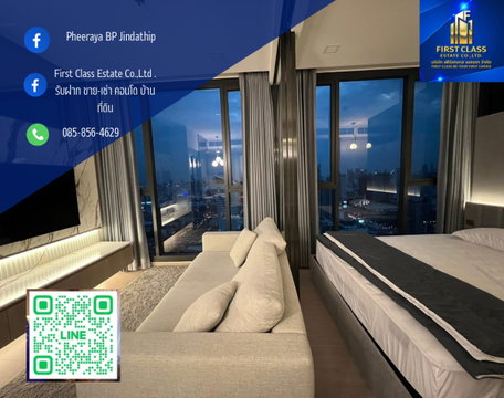 🌃ปล่อยเช่าคอนโดวันไนน์ไฟว์อโศก-พระราม9 ขนาด 1bed 1bath 36 ตรม. ครัวเปิด หน้ากว้าง ชั้น 43 วิวเมืองสวยมากกก (ทิศใต้) 🌃