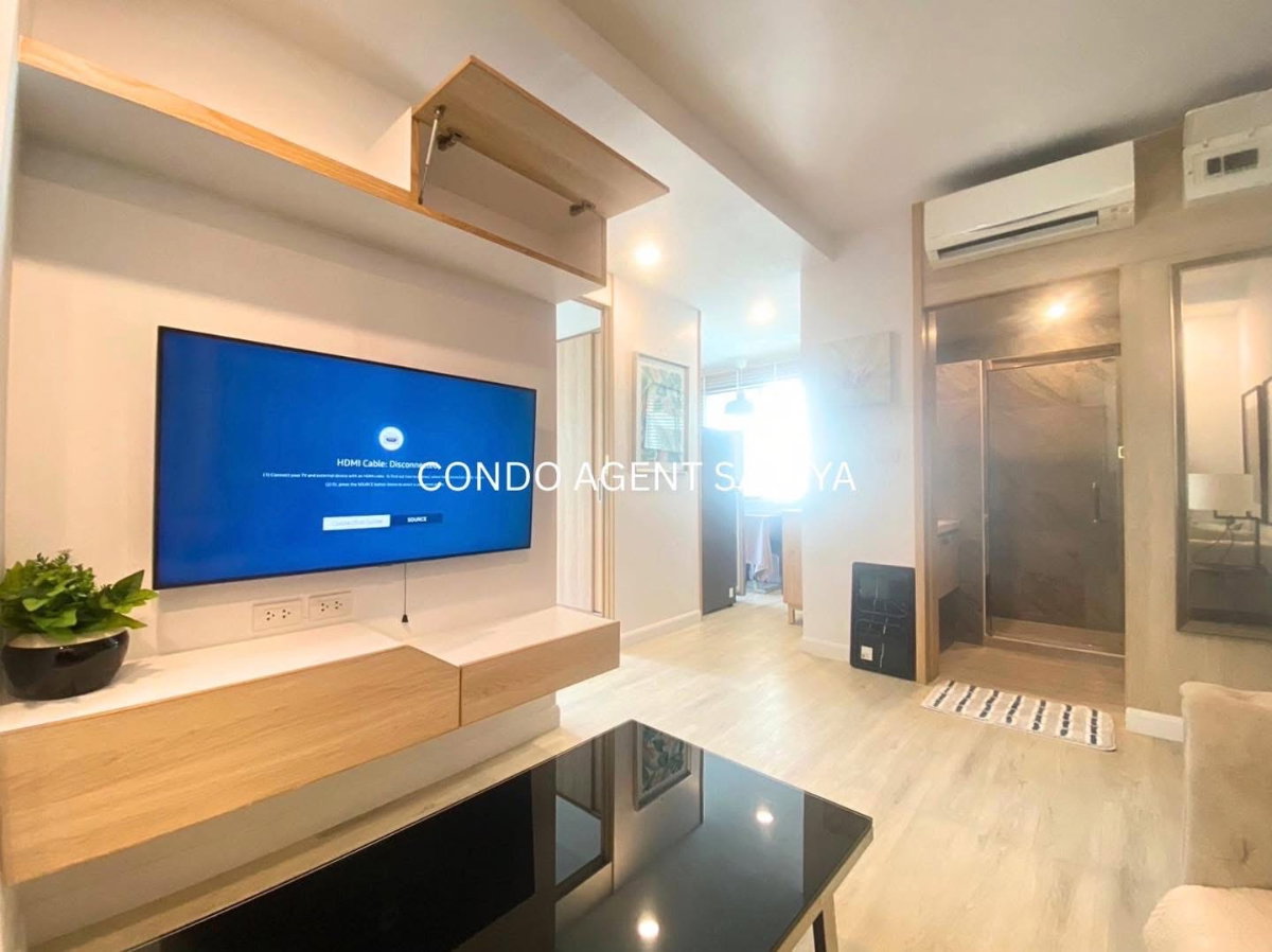 รูป ให้เช่า V Condo Salaya 𝟏 𝐁𝐞𝐝𝐫𝐨𝐨𝐦 | 𝟏 𝐁𝐚𝐭𝐡𝐫𝐨𝐨𝐦 🛁 ห้องมุม รหัส 6936 - รูปที่ 2/17