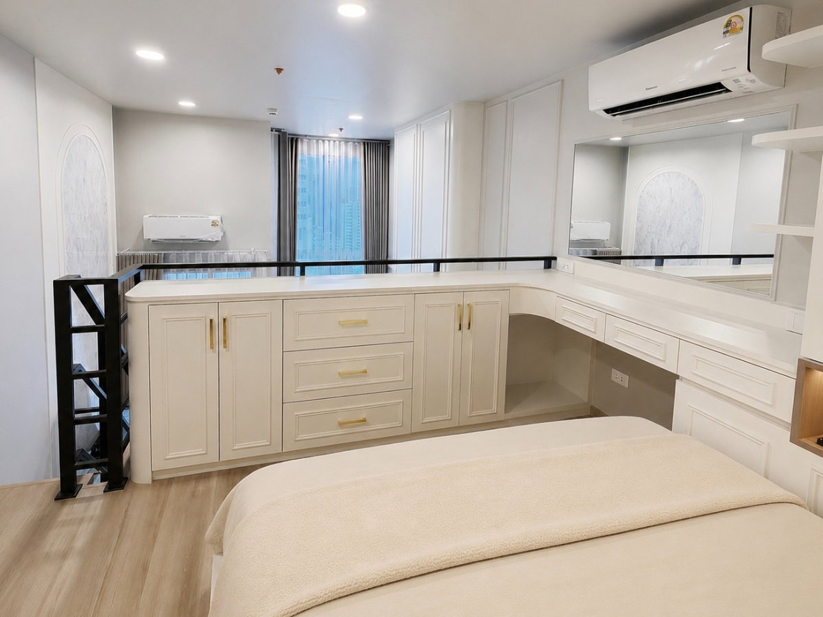 รูป [ให้เช่า] Culture Thonglor | Duplex 36 ตร.ม. | ชั้นสูงวิวโล่ง | พร้อมเข้าอยู่ | ใกล้ BTS ทองหล่อ 250 ม. - รูปที่ 6/26