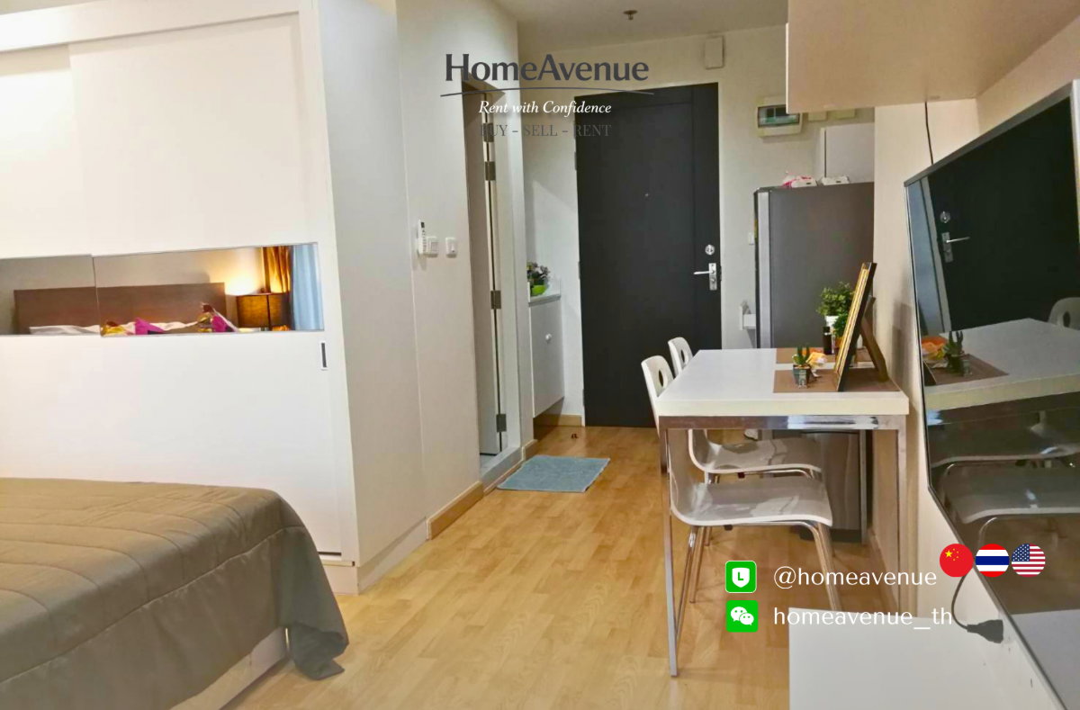 รูป ✨ 1Bed (Studio) 🚇 ใกล้MTS พระราม 9💥📲 Line: @homeavenue ⭐HA-1444 (IMG-1454) - รูปที่ 1/8