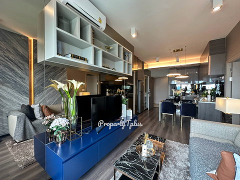Ideo asoke rama9 2 bedrooms, 2 bathrooms, ready to move in