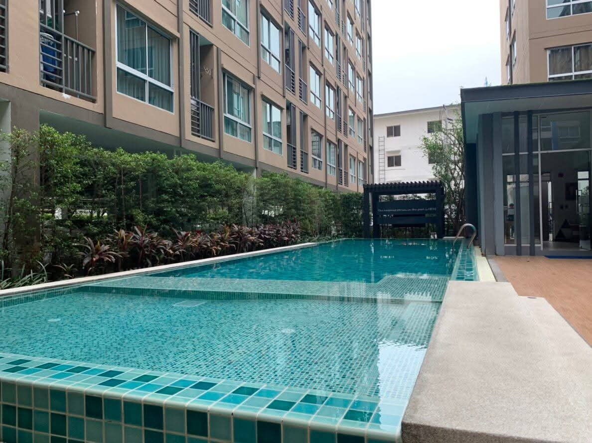 รูป 💮ให้เช่าคอนโด Niche id Sukhumvit 113 ใกล้ BTS สำโรง ขนาด 28 ตรม.ห้องสวย มีเครื่องซักผ้า เช่าเพียง 9500- - รูปที่ 8/9