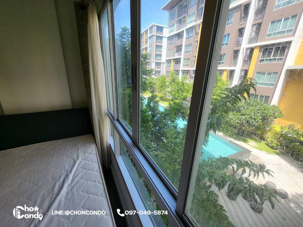 DCondo ดีคอนโด ชั้น3 ตึกD ------------วิวสระ----ว่าง 06 มิ.ย. 2569 ----------Tel 097-049-5874 (Line: @choncondo มี@ด้วย)