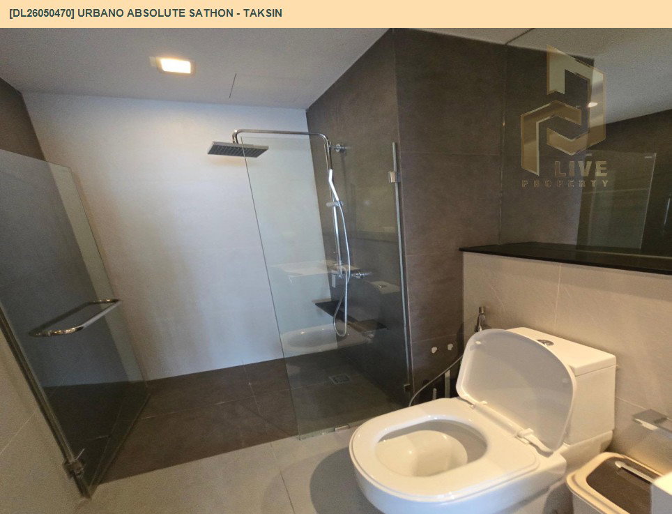 รูป DL26050470 ให้เช่าคอนโด เออบาโน่ แอบโซลูท สาทร - ตากสิน (Urbano Absolute Sathon - Taksin) ใกล้ BTS กรุงธนบุรี พร้อมเข้าอยู่ โทรด่วน 0614453194 LineID @162cjixi - รูปที่ 7/9