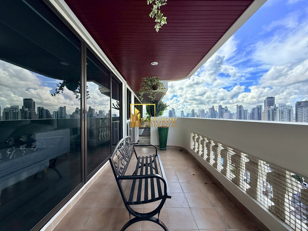 รูป Large 4 Bed Apartment with Private Terrace in Phrom Phong - BR21186AP - รูปที่ 5/50