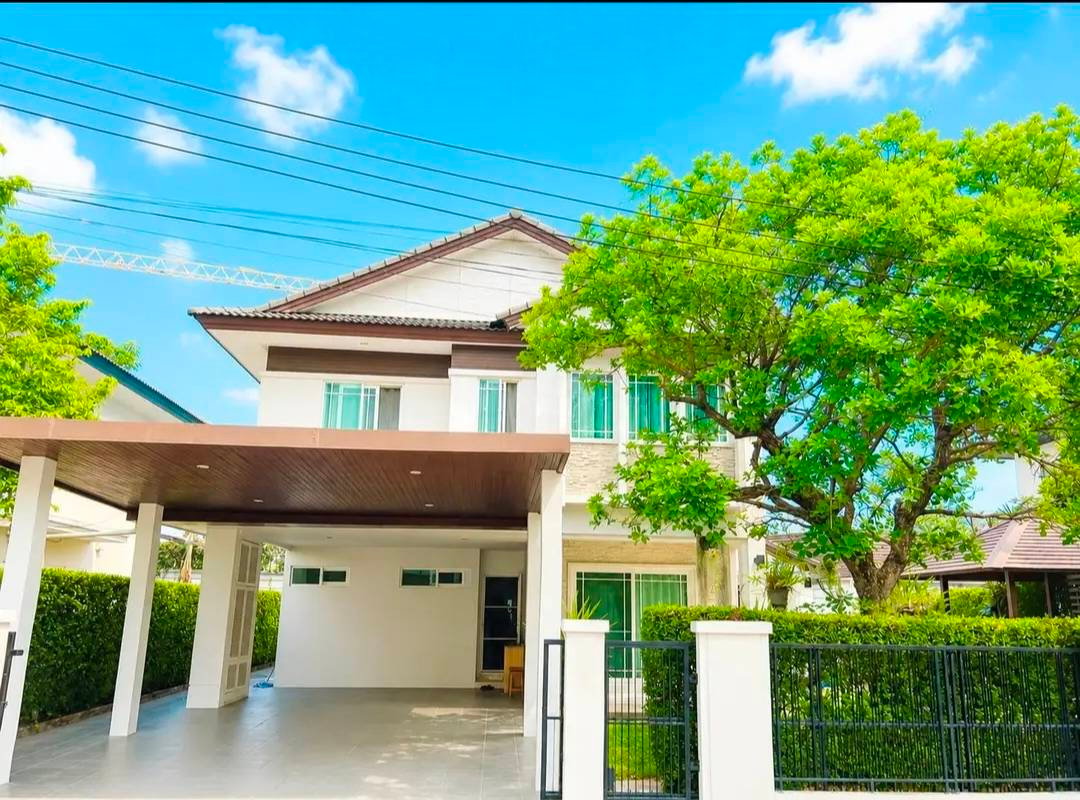 Single house for sale, Siwalee Lakeview, Chiang Mai. 4 bedrooms, 4 bathrooms, fully furnished. Move-in ready. (H450) T.0946511456