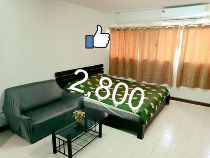 รูปภาพ ป็อปปูล่า คอนโด เมืองทอง T6 ชั้น 12  ให้เช่า 2,800 บาท (เฟอร์ครบ) ใกล้ ม.ศิลปากร (+แอร์+TV+ตู้เย็น+น้ำอุ่น) โทร 080-545-2028 