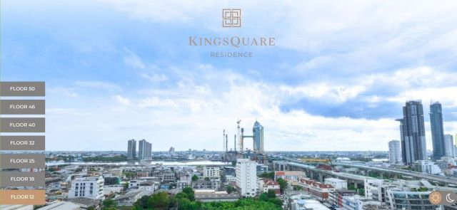 รูป CM04436 ขายดาวน์ คอนโด คิงสแควร์ เรสซิเดนซ์ KingsQuare Residence ถนนพระรามที่ 3 - รูปที่ 8/10