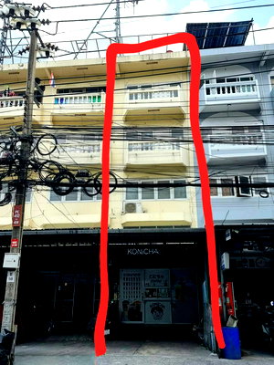 อาคารพาณิชย์ นนทบุรี : อาคารพาณิชย์ นนทบุรี ถนนสามัคคี พื้นที่ 20 ตร.วา เมืองนนทบุรี