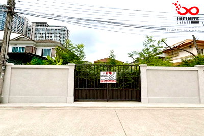 ที่ดิน ถนนลาดพร้าววังหิน : ขายที่ดิน 82 ตรว. ล้อมรั้วเรียบร้อย ซอยลาดพร้าว 34 ห้วยขวาง ใกล้รถไฟฟ้าสายสีเหลือง และสีน้ำเงิน