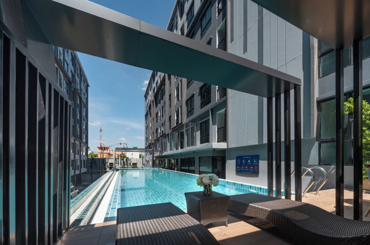 picture "HI SUTTHISAN Condo for rent, convenient location near MRT Sutthisan" - 12/13
