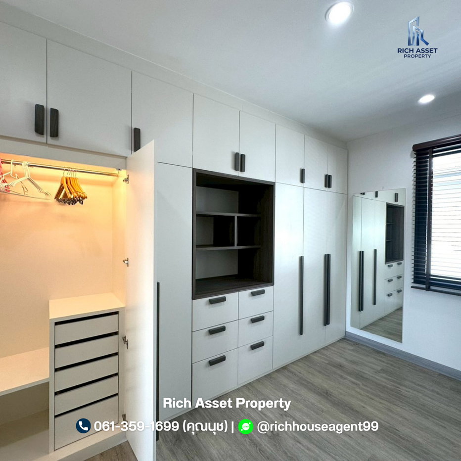 รูป ขายทาวน์โฮม 3 ชั้น The Mirth Lite เพชรเกษม 63 หน้าสวน ใกล้ MRT หลักสอง บางแค กรุงเทพฯ พร้อมอยู่ - รูปที่ 19/24