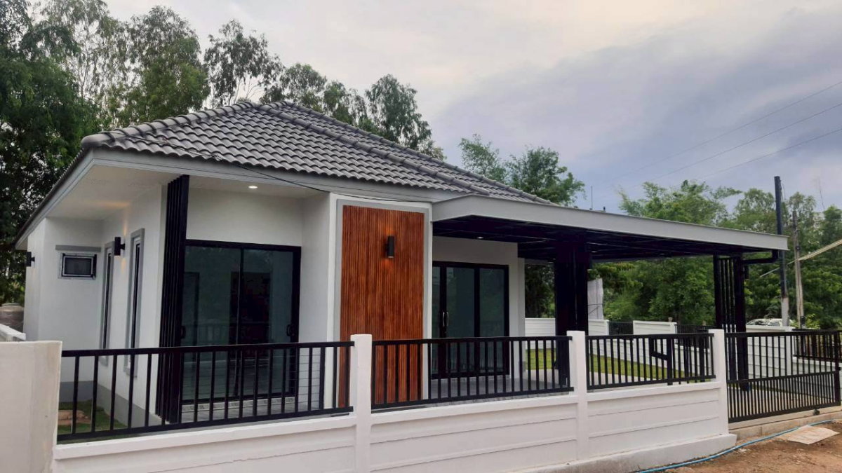 ขายบ้านเดี่ยวชั้นเดียว บ้านดอนบม เริ่มต้น 68 ตร.ว. พื้นที่ใช้สอย 150 ตร.ม. บ้านสวย เมืองขอนแก่น ใกล้บิ๊กซี 2