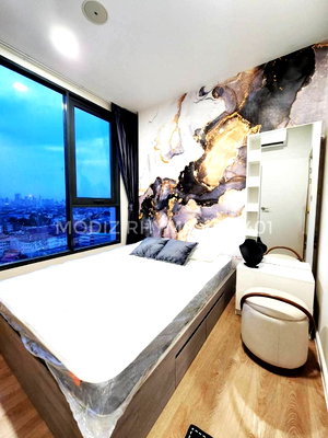 Condos for rent :  Modiz Rhyme Ramkhamhaeng – High Floor, Ramkhamhaeng University View | 13,000 THB/Month