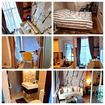 ขายคอนโด : ขาย The Sky Sukhumvit Condo – ดูเพล็กซ์ 2 ห้องนอน ใกล้ BTS อุดมสุข