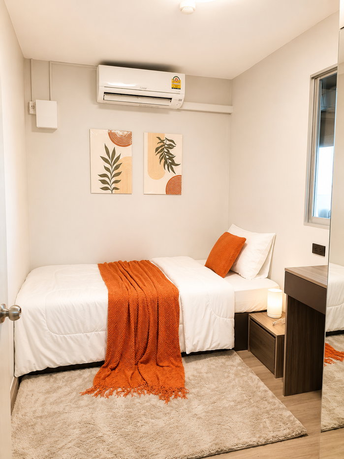 รูป 🔥 ห้องสวยที่สุดในโครงการ! 2นอน 2น้ำ ใกล้ฟิวเจอร์พาร์ครังสิต แต่งครบ พร้อมอยู่ - รูปที่ 10/21
