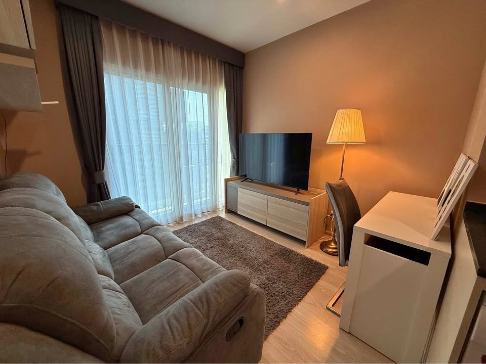 รูป โนเบิล รีวอลฟ์ รัชดา2 | 1 นอน 27 ตร.ม. ชั้น 8 | **ค่าเช่า 16,500 บาท | MRT ศูนย์วัฒนธรรม | นัดชม แอดไลน์ ID : @property.ma - รูปที่ 3/7