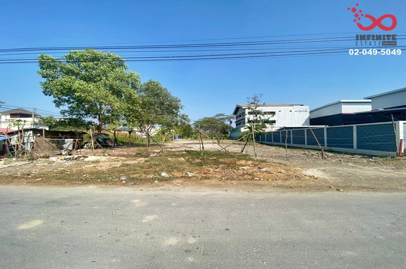 รูป ขายที่ดิน 346ตร.ว.ถมแล้ว เฉลิมพระเกียรติ ร.9 - กาญจนาภิเษก ประเวศ ใกล้สนามบินสุวรรณภูมิ - รูปที่ 4/9