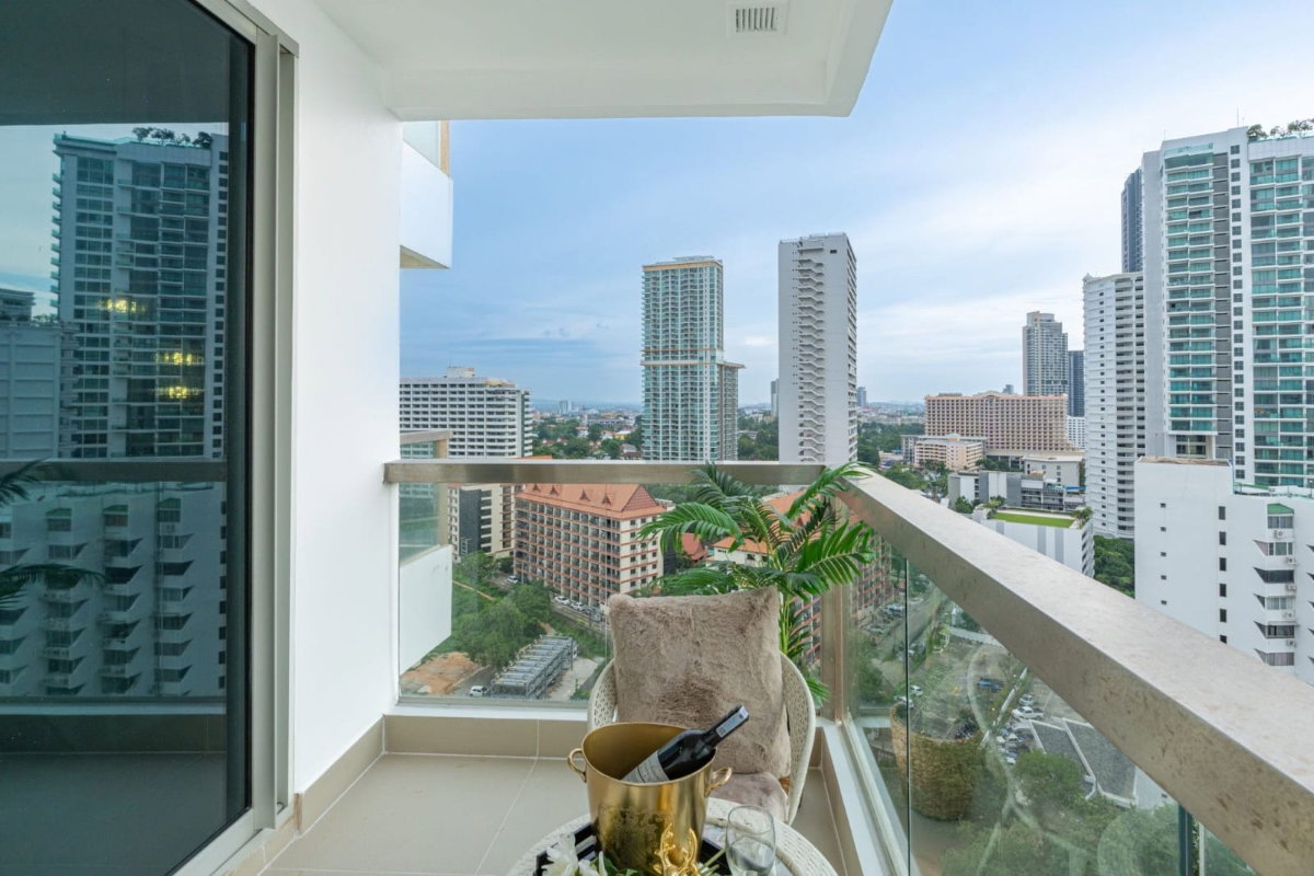 รูป For rent condo The Palm Wongamat Beach Front pattaya  (S03-2152 R) - รูปที่ 12/35
