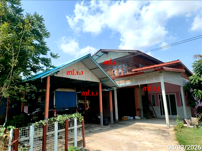 Houses for sale Chaeng Sanit Road, Ubon Ratchathani : HOME 250.1 Sq.w. Muang Roi Et Roi Et for 3M
