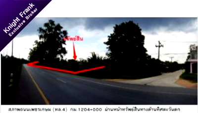 บ้านเดี่ยว พัทลุง : ที่ดินว่างเปล่า 9513.3 ตร.วา ป่าบอน-พัทลุง ป่าบอน พัทลุง 62M