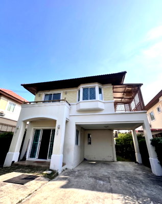 Houses for rent Pathumthani : ✨ House for Rent, Chuan Chuen Greenbound Village, Bangkok-Pathum Thani, 50 sq.wah, 3 Bedrooms, 3 Bathrooms, 2 Parking Spaces, Only 16,000 THB 🏡💖