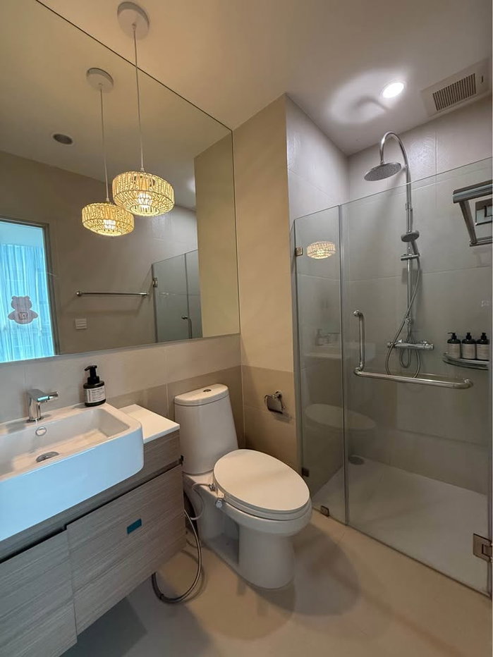 รูป โนเบิล รีวอลฟ์ รัชดา2 | 1 นอน 27 ตร.ม. ชั้น 8 | **ค่าเช่า 16,500 บาท | MRT ศูนย์วัฒนธรรม | นัดชม แอดไลน์ ID : @property.ma - รูปที่ 6/7