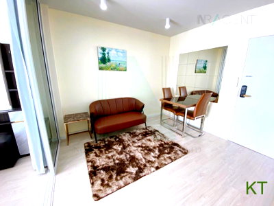 ขายคอนโด : ขายคอนโด ยู เกษตร-นวมินทร์ อาคาร A ชั้น 6 1 ห้องนอน ขนาด 30.00 ตรม ใกล้ ตลาดบัวพัฒนา