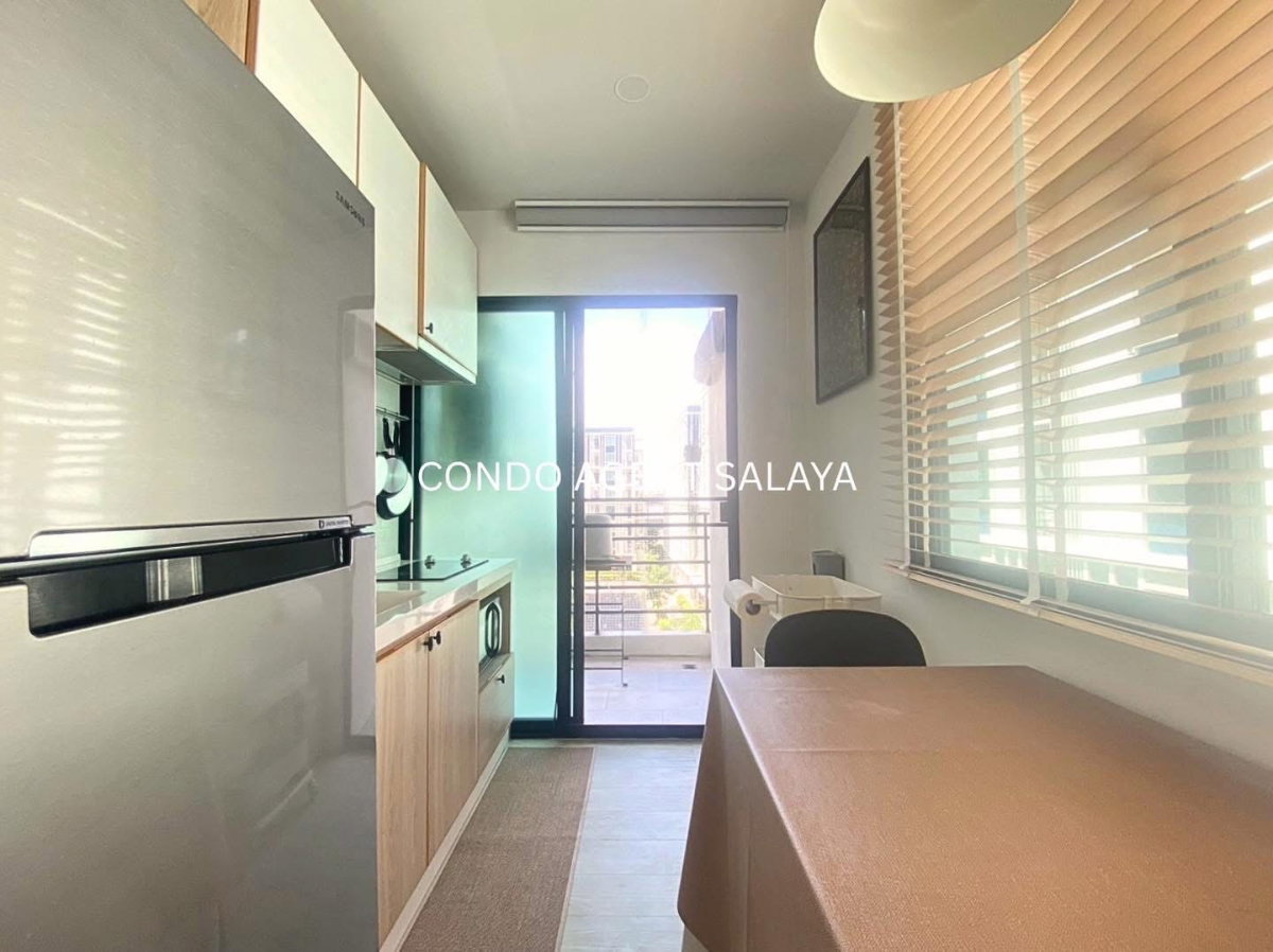 รูป ให้เช่า V Condo Salaya 𝟏 𝐁𝐞𝐝𝐫𝐨𝐨𝐦 | 𝟏 𝐁𝐚𝐭𝐡𝐫𝐨𝐨𝐦 🛁 ห้องมุม รหัส 6936 - รูปที่ 7/17