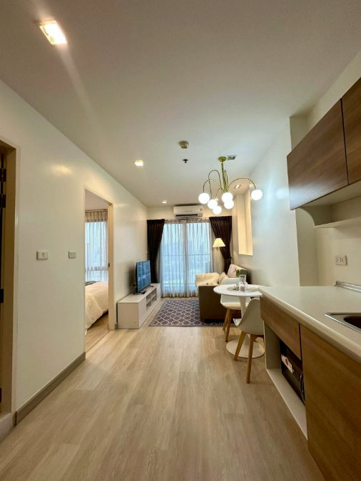 รูป ✨ Casa Condo Asoke-Dindaeng ห้องสวยวิวดี เฟอร์ครบ ตกแต่งจัดเต็ม พร้อมเข้าอยู่ ใกล้ MRT พระราม 9 🚆 - รูปที่ 6/8