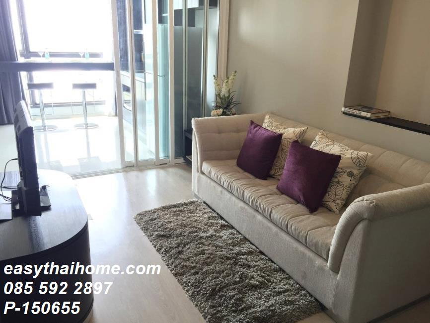 รูป P-150655 — ขายด่วนราคาดีที่สุด! Rhythm Sukhumvit 44/1 BTS พระโขนง เฟอร์เครื่องใช้ไฟฟ้าครบ ราคา 6.21 ล้านบาท โทร 085-592-2897 Line: @easythaihome - รูปที่ 3/9
