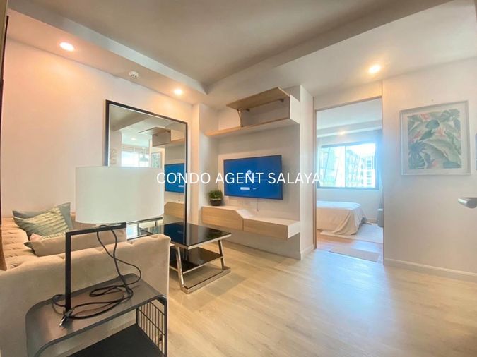 ให้เช่า V Condo Salaya 𝟏 𝐁𝐞𝐝𝐫𝐨𝐨𝐦 | 𝟏 𝐁𝐚𝐭𝐡𝐫𝐨𝐨𝐦 🛁 ห้องมุม รหัส 6936