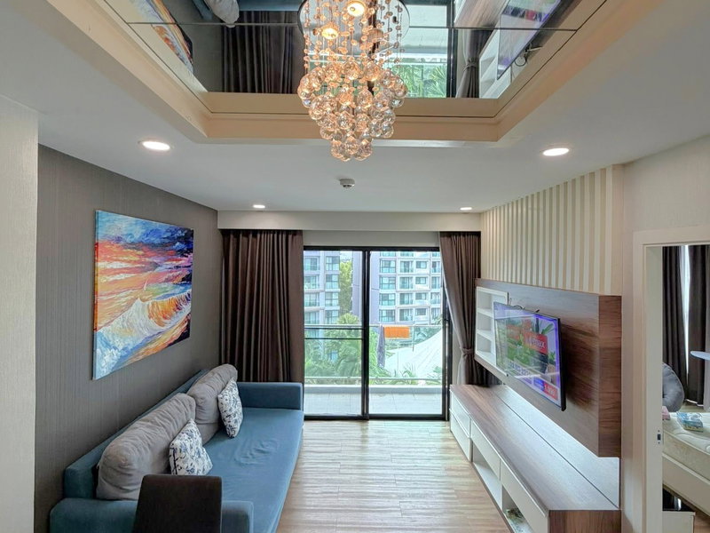 คอนโดให้เช่า : Dusit Grand Park Condo for Rent Jomtien Corner Unit Pool View
